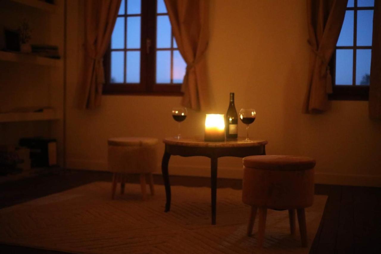 La Montrieuse, Chambre Individuelle Avec Sauna Et Baignoire Spa Naveil Luaran gambar